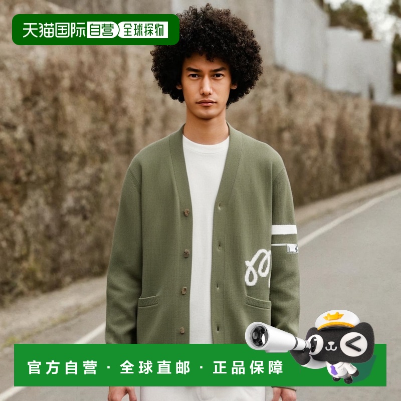 韩国直邮MALBON GOLF 休闲时尚高高尔夫运动M3313LKO02OLV开衫