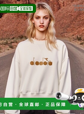 韩国直邮diadora 女士女士卫衣/绒衫D2322LFS02WHT