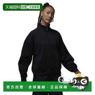 韩国直邮NIKE 女士卫衣 FD7222-010 AS W J FLT FLC QTR ZIP耐克