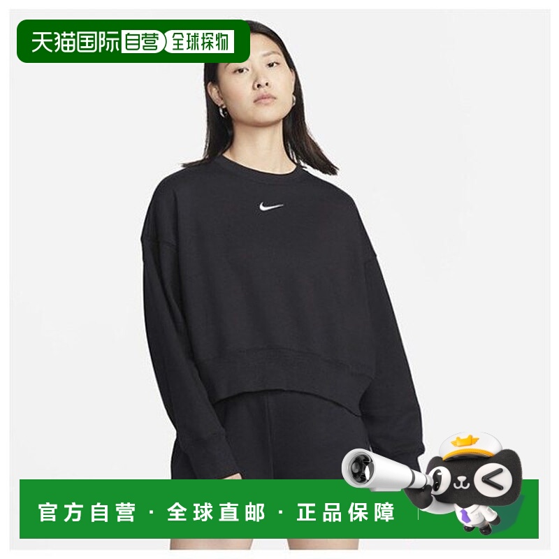 韩国直邮NIKE M Nike 长袖 Tee OQ DQ5762-010 凤凰绒圆领运动衫