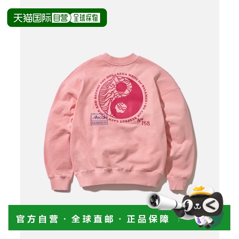 韩国直邮AECA 男士卫衣AWCMSSBCTSSOV003A5PK YIN AND YANG HEAVY