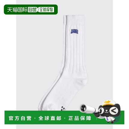 韩国直邮ADER ERROR 公用袜子Arc logo socks White 301404295