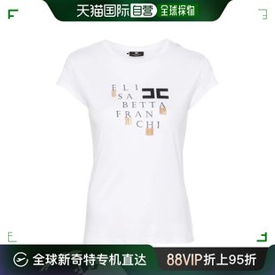 FRANCHI24SS短袖 韩国直邮ELISABETTA T恤女MA00841E2 270 CHALK