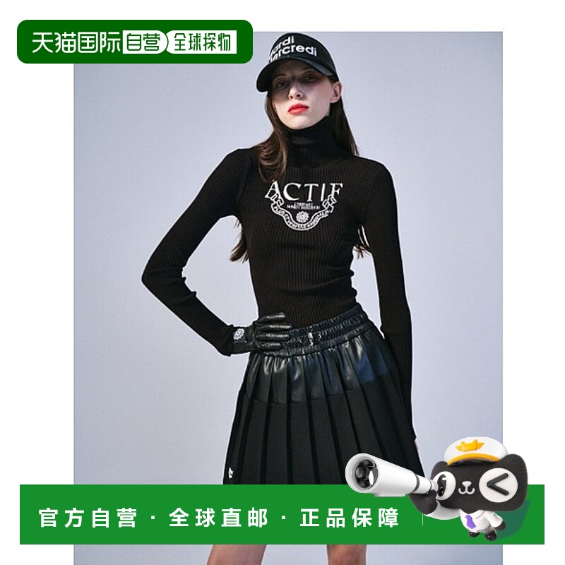 韩国直邮MARDI MERCREDI ACTIF 半身裙AFK33LSK002BKIV