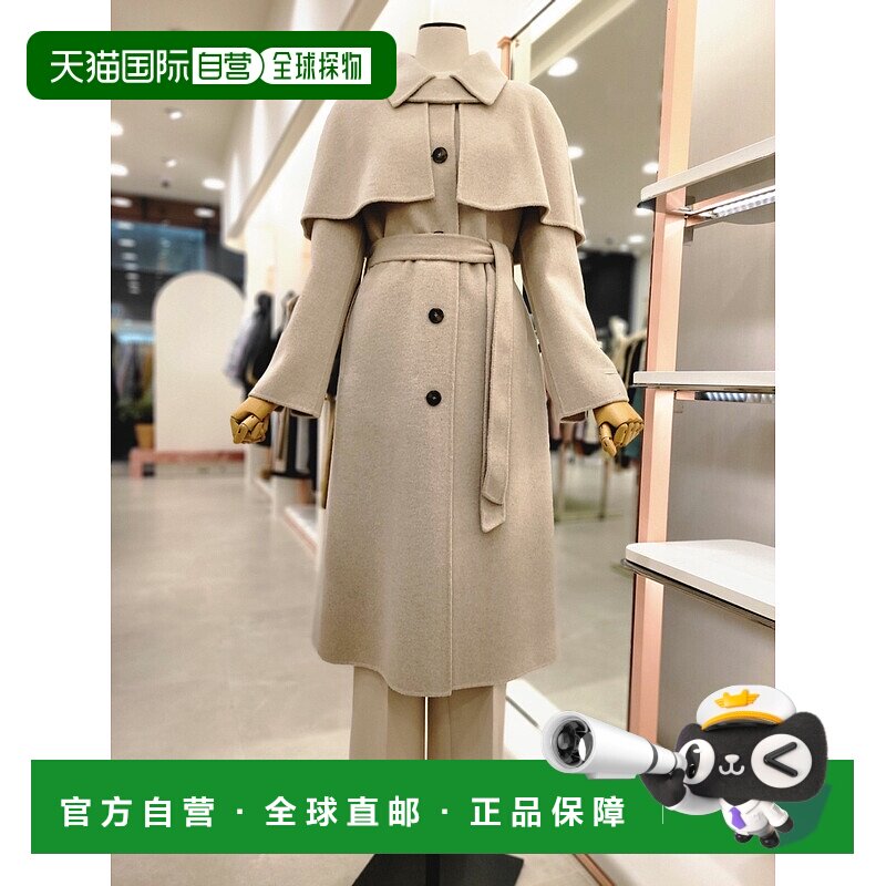 韩国直邮[ITMICHAA] 女性羊绒手工大衣 (ITOBHHC750)新款羊毛披肩