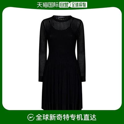 韩国直邮ANTONINO VALENTI24SS中长连衣裙女6101AV23W68BLACK