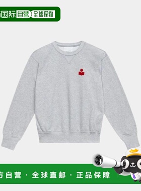 韩国直邮Isabel Marant 长袖 T 恤 SW0030HAC3M02H02GY 灰色 DOM