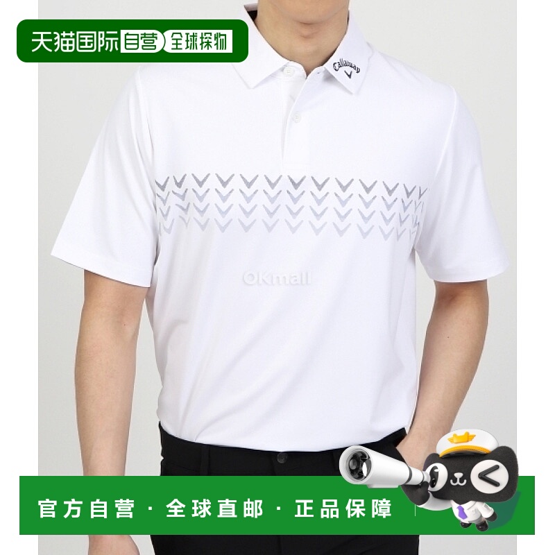 韩国直邮Callaway Chevrolet POLO 短袖T恤 男女性通用 上装 CGKS