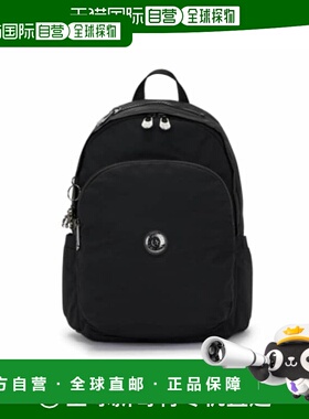 韩国直邮kipling 黑色背包野餐包 Delia KOCBA18 EDBK双肩包