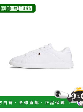 韩国直邮TOMMY HILFIGER Icon Court Banding Light 运动鞋 T52G0
