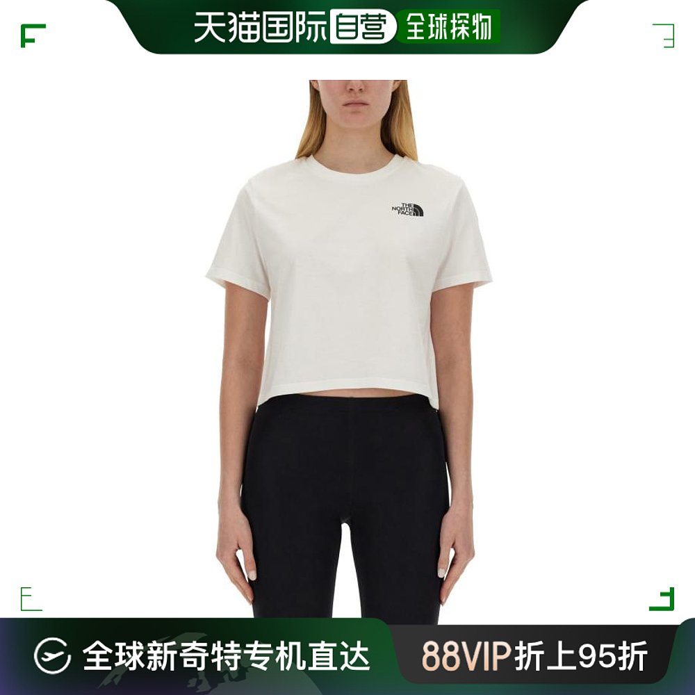 韩国直邮NORTH FACE24SS短袖T恤女NF0A87U4 FN41 WHITE 运动服/休闲服装 跑步外套 原图主图