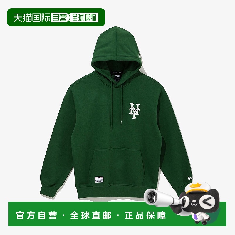 韩国直邮NEW ERA New Era MLB New York Mets Patched Hoodie Med
