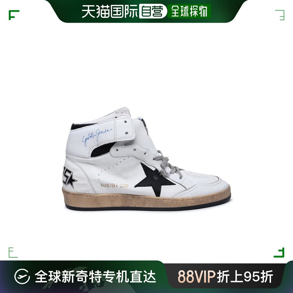 韩国直邮GOLDEN GOOSE24SS平板鞋男GMF00230 F00219010283WHITE