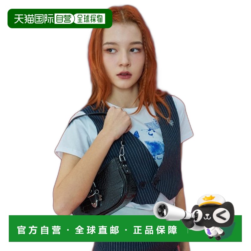 韩国直邮NASTY FANCY CLUB街头辣妹潮牌酷帅休闲时尚新款马甲F23Q