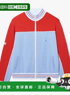 韩国直邮FILA 휠라 F+ Line 拼色针织运动上衣 fo252ft10x002442