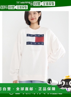 韩国直邮TOMMY HILFIGER TOMMY JEANS 旗帜圆领毛衣 (DW18623-YBH