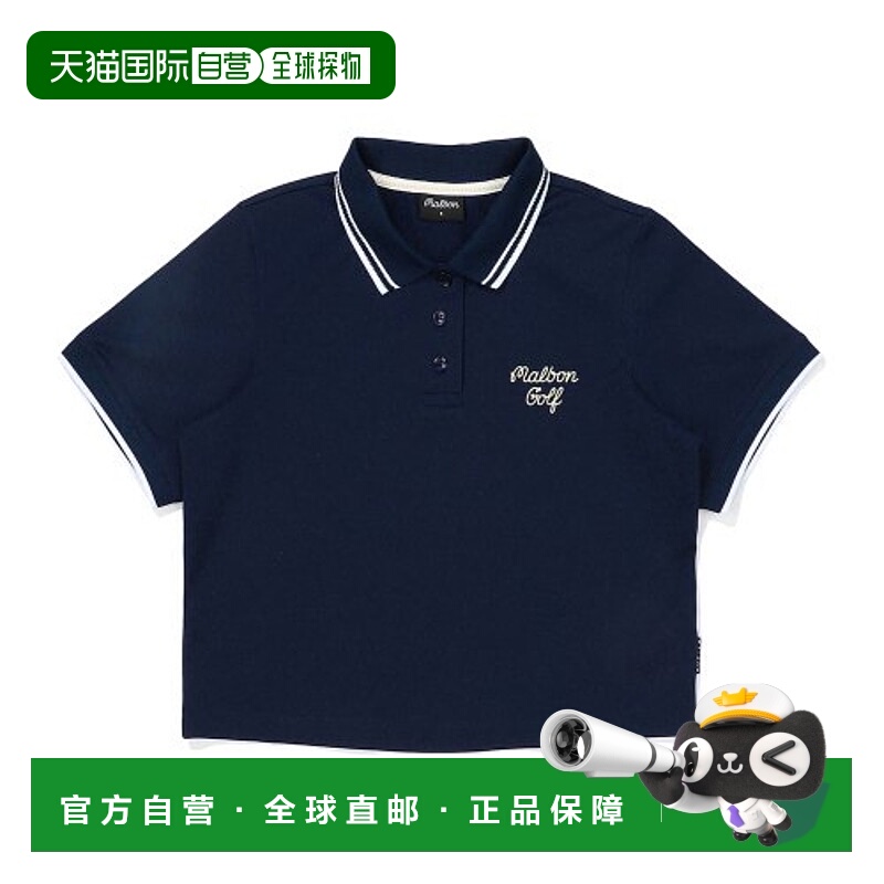 韩国直邮MALBON GOLF休闲时尚高高尔夫运动T恤M3122PTS15