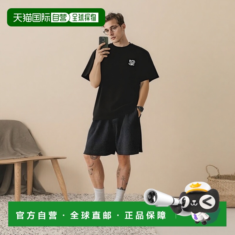 韩国直邮MALBON GOLF 男士T恤M5111LRS17BLK MALBON X UNDEFEATED