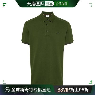 韩国直邮ETRO24SSPOLOT恤男MRMD0006Verde oliva