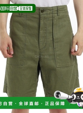 韩国直邮Engineered Garments 疲劳短裤 D - 橄榄色 CL Java 布 (