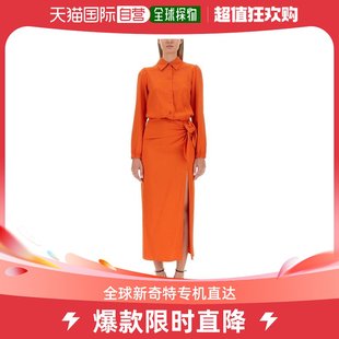 0051ORANGE 韩国直邮MOSCHINO23FW中长连衣裙女04318773