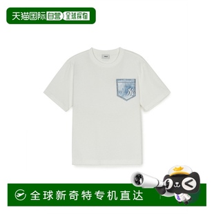 KIDS 童装 韩国直邮MLB 男士 50IVS T恤 7ATSMV253