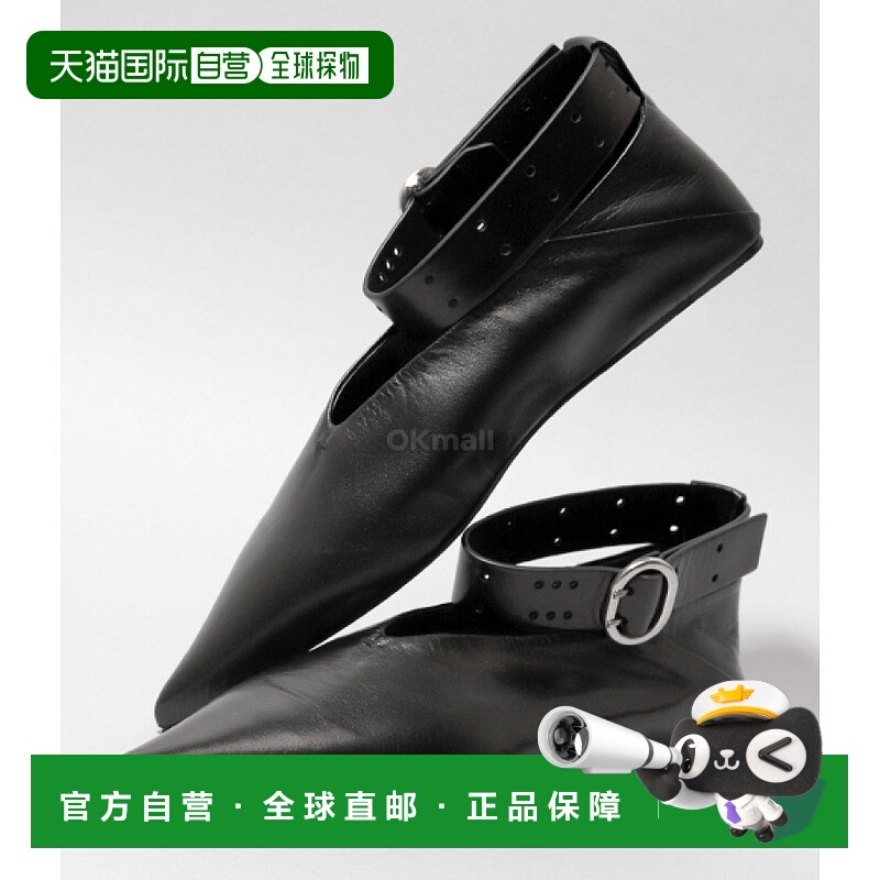 韩国直邮JIL SANDER 芭蕾舞鞋 (J15WZ0012 P4864 001) 平坦的