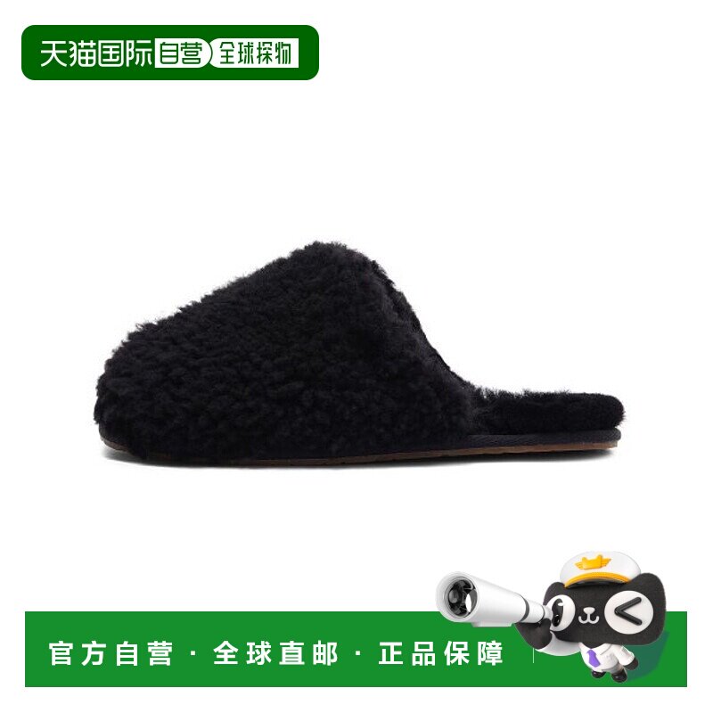 韩国直邮UGG 1133151BLKMAXI CURLY MULE - BLACK雪地靴女运动拖