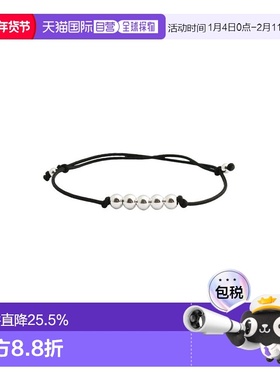 韩国直邮JUDY AND PAUL东大门明星同款925银球真丝丝绸纱手链气质