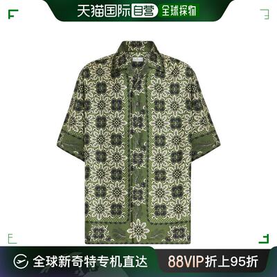 韩国直邮ETRO24SS长袖衬衫男MRIC0033 99SP158X0890Green