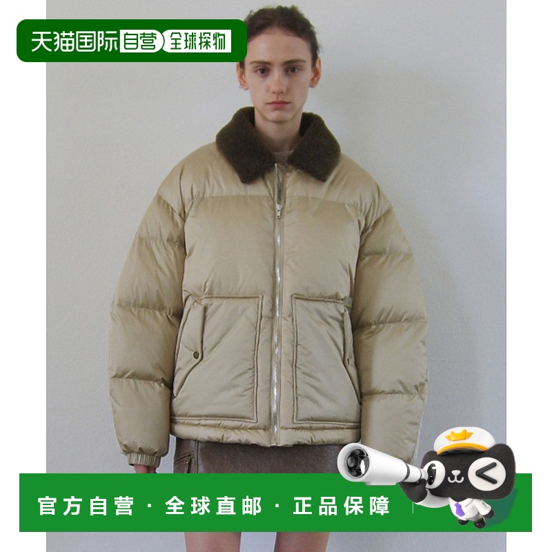 韩国直邮EN OR 女士女士羽绒服BDWTPD001BG SHEARING COLLAR PADDI