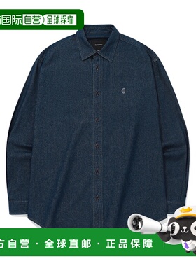 韩国直邮COVERNAT 男士男衬衫CO2403SH03IN SEMI OVER FIT WASHIN