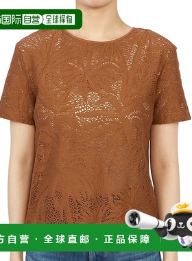 1h可退 韩国直邮max mara69410131650 LETTERA 004 女士 半袖T恤