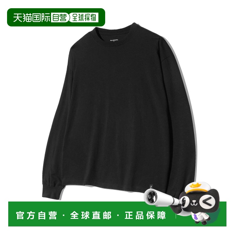 韩国直邮FILLUMINATE 公用T恤 FBESUTL049BK Standard Long Sleev