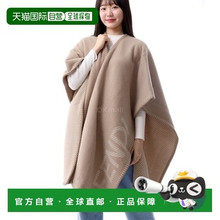 复古羊毛混纺斗篷 时尚 FXX777 F0QB9 配饰 ASTB 韩国直邮FENDI