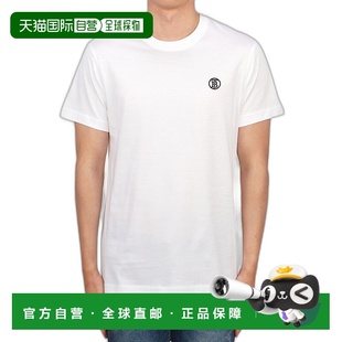 韩国直邮burberry 高档舒适透气时尚 男士 T恤正品 百搭 上装 1h可退