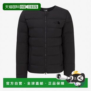 NORTH 女款 FACE 羽绒服 字母Logo圆领拉链长袖 韩国直邮北面THE