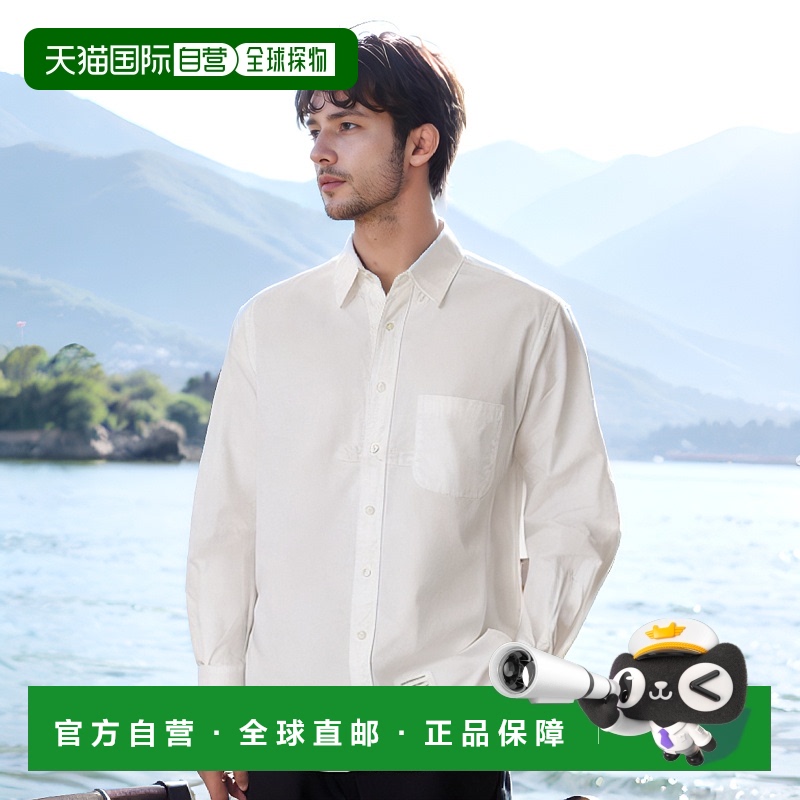 韩国直邮Thom Browne汤姆布朗男士长袖衬衫MWL010E 06177 100