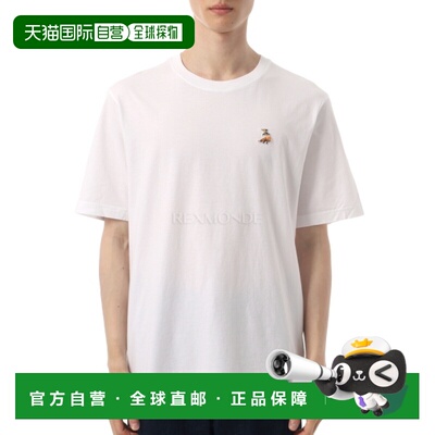 韩国直邮MAISON KITSUNE Dreaming Fox 舒适T恤（QM00102KJ7026-P