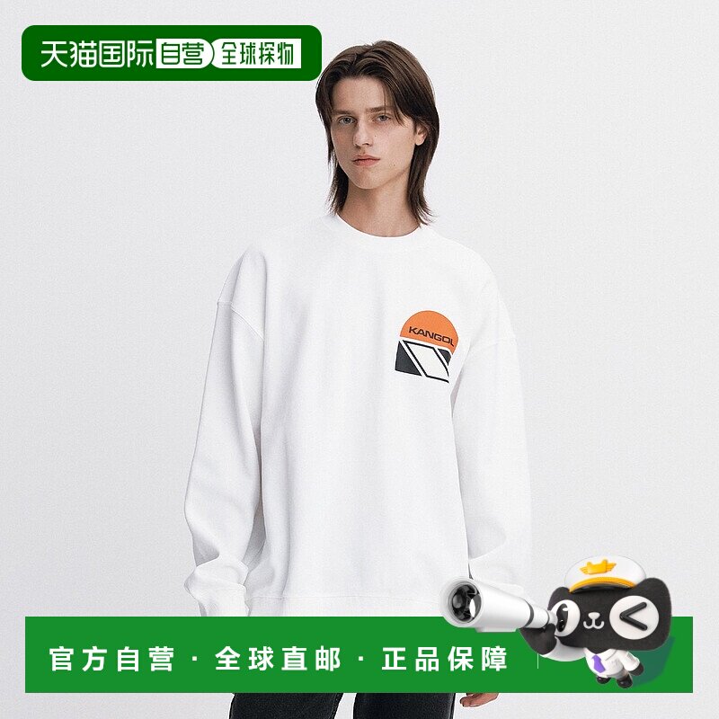 韩国直邮KANGOL CRS 基本款运动衫 9001 白色