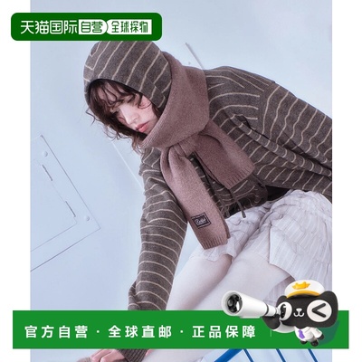 韩国直邮ROCKFISH秋冬新款少女甜美围巾RF4ACBF3MF003_M帽子