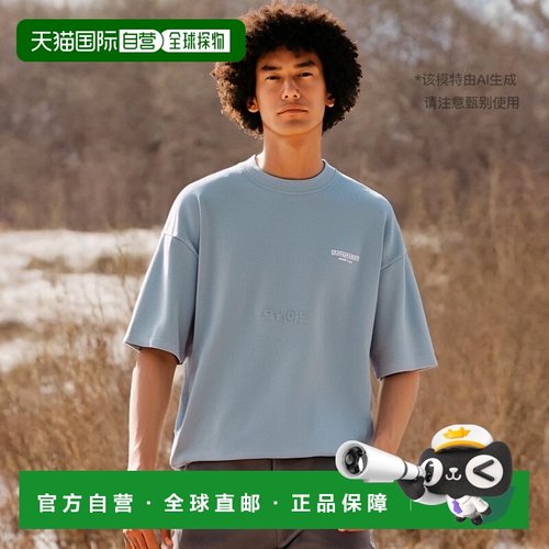 韩国直邮REPRESENT M05149 143纯棉Owners Club印花T恤高档舒适