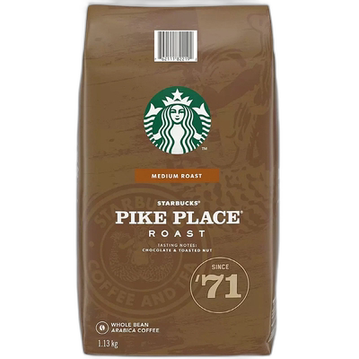 韩国直邮STARBUCKS星巴克美国进口咖啡豆中度深度浓缩烘焙1.13KG