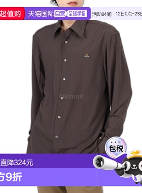 韩国直邮Vivienne Westwood 幽灵系列 长袖衬衫 2401000J W00F6 D