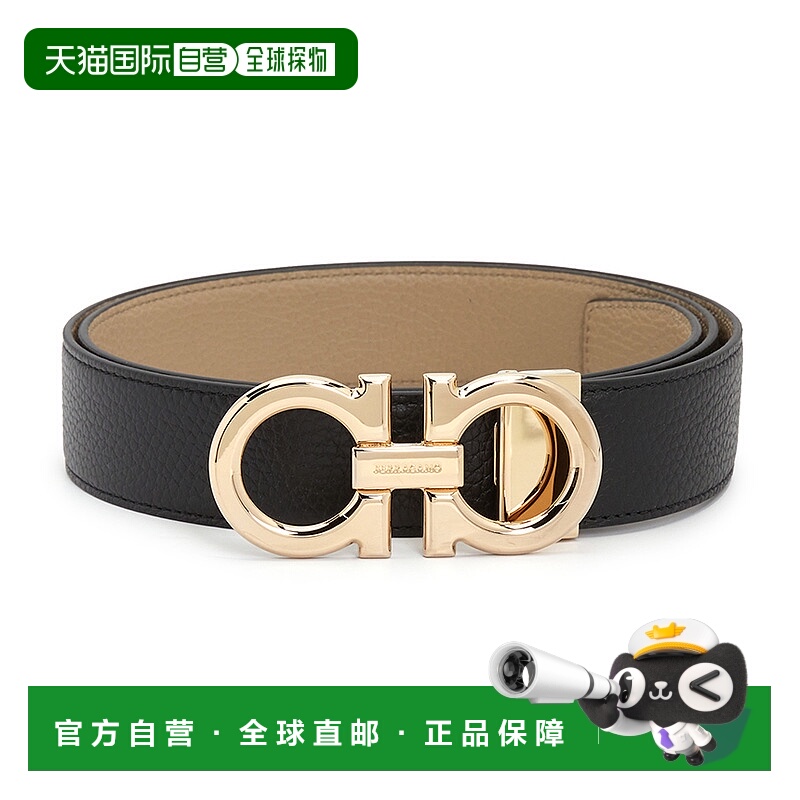 1h可退 韩国直邮ferragamo 男士 腰带菲拉格慕牛皮休闲