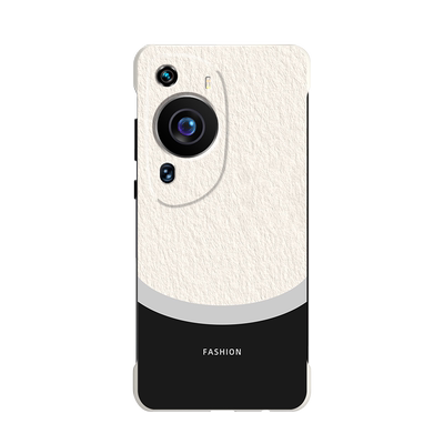 适用华为P60手机壳P60Pro无边框P60Art半包M60无侧边去边防摔高档磨砂半包没边男款龙年潮牌2024轻薄外壳超薄