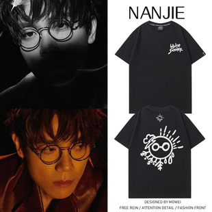 林家谦WhiteSummer演唱会短袖T恤男女港乐潮流粉丝周边应援服夏潮