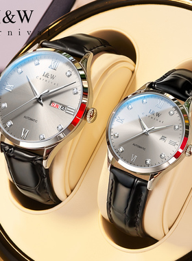 正品IW爱沃驰情侣手表情侣款男女一对自动机械表新款礼物品牌腕表