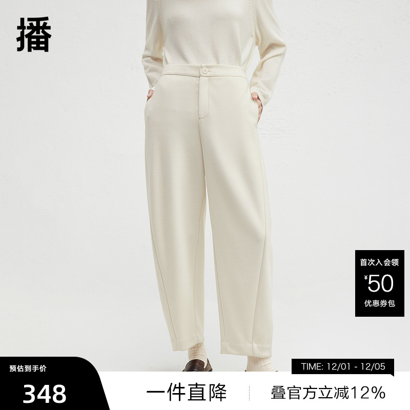 舒适简约平整腰头，光泽感金属拉链