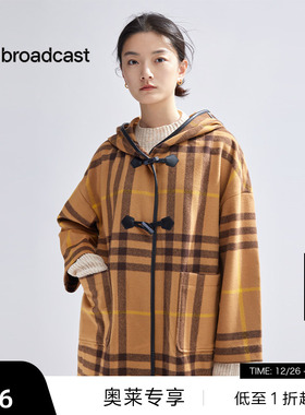 播连帽斗篷式大衣DDP4AD4930佛维修艺术